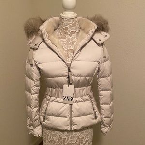Zara Down Parka Jacket (NWT)